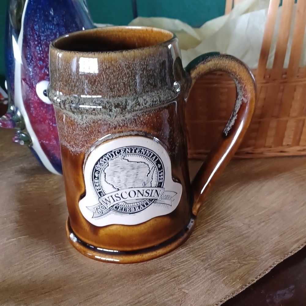 Wisconsin Sesquicentennial Mug, 1998, perfect condition